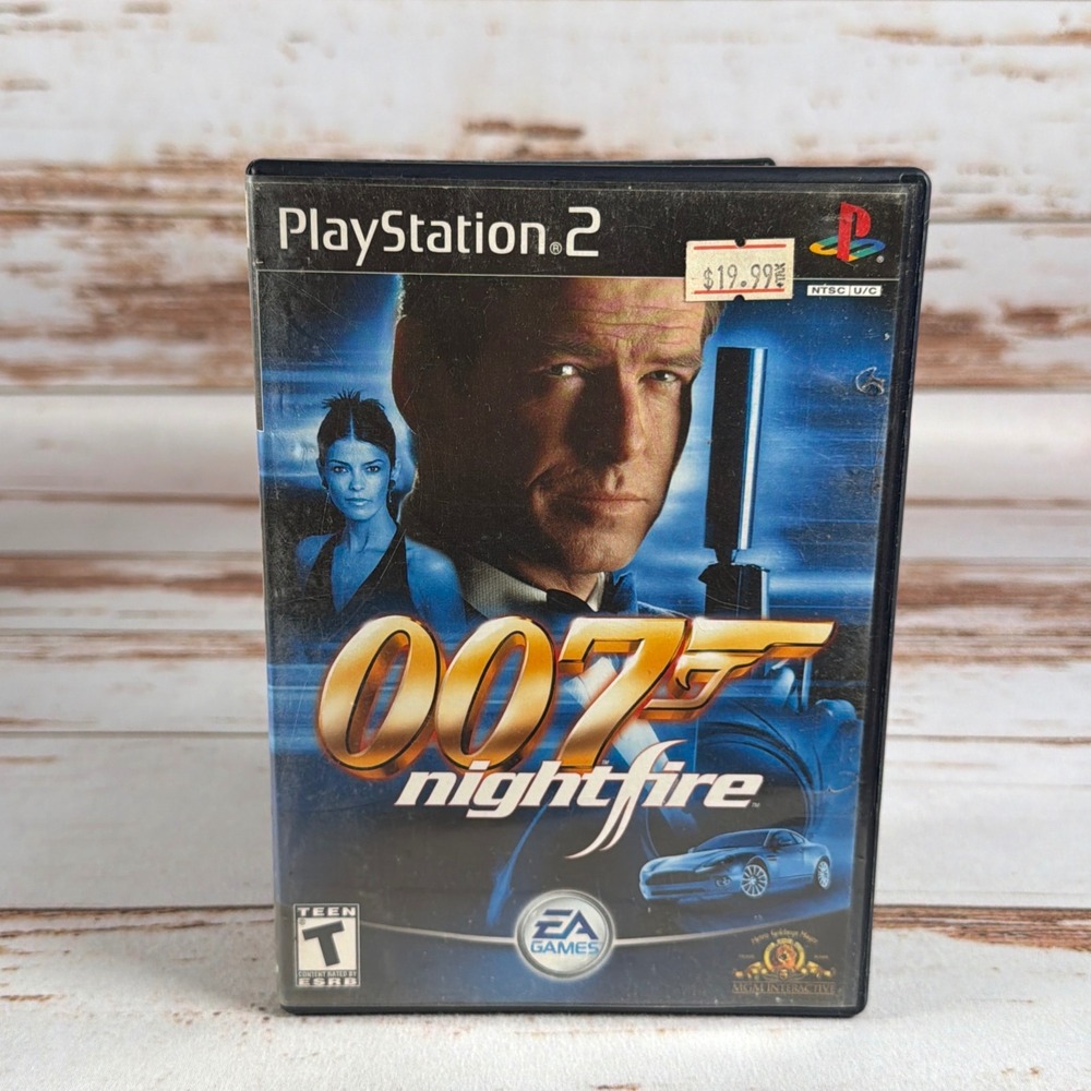 007 Nightfire Sony PlayStation 2 PS2 CIB Complete Manual Tested